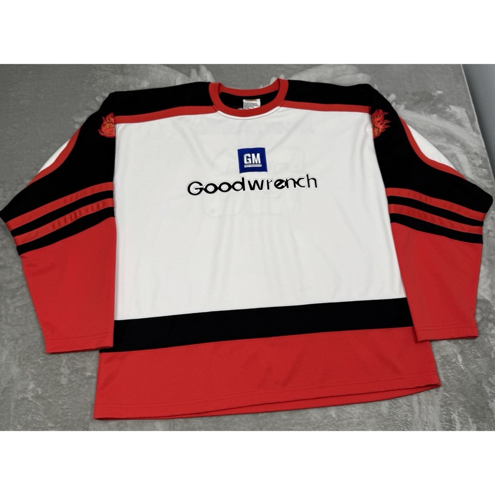 Vintage Kevin Harvick Pullover Mens 2XL Goodwrench Racing Jersey Shirt NASCAR